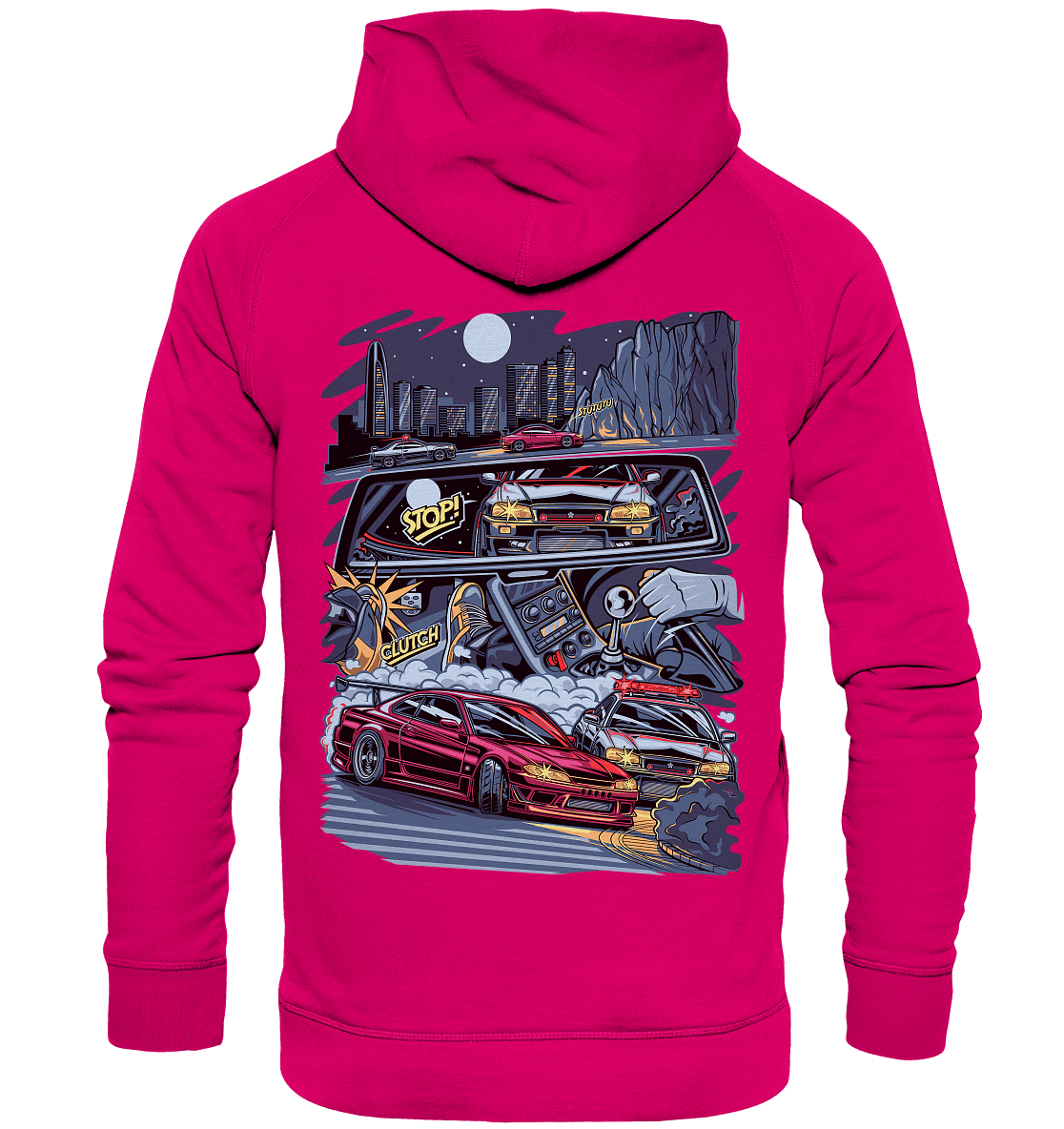 JDM4-Life Comic Pursuit - Basic Unisex Hoodie