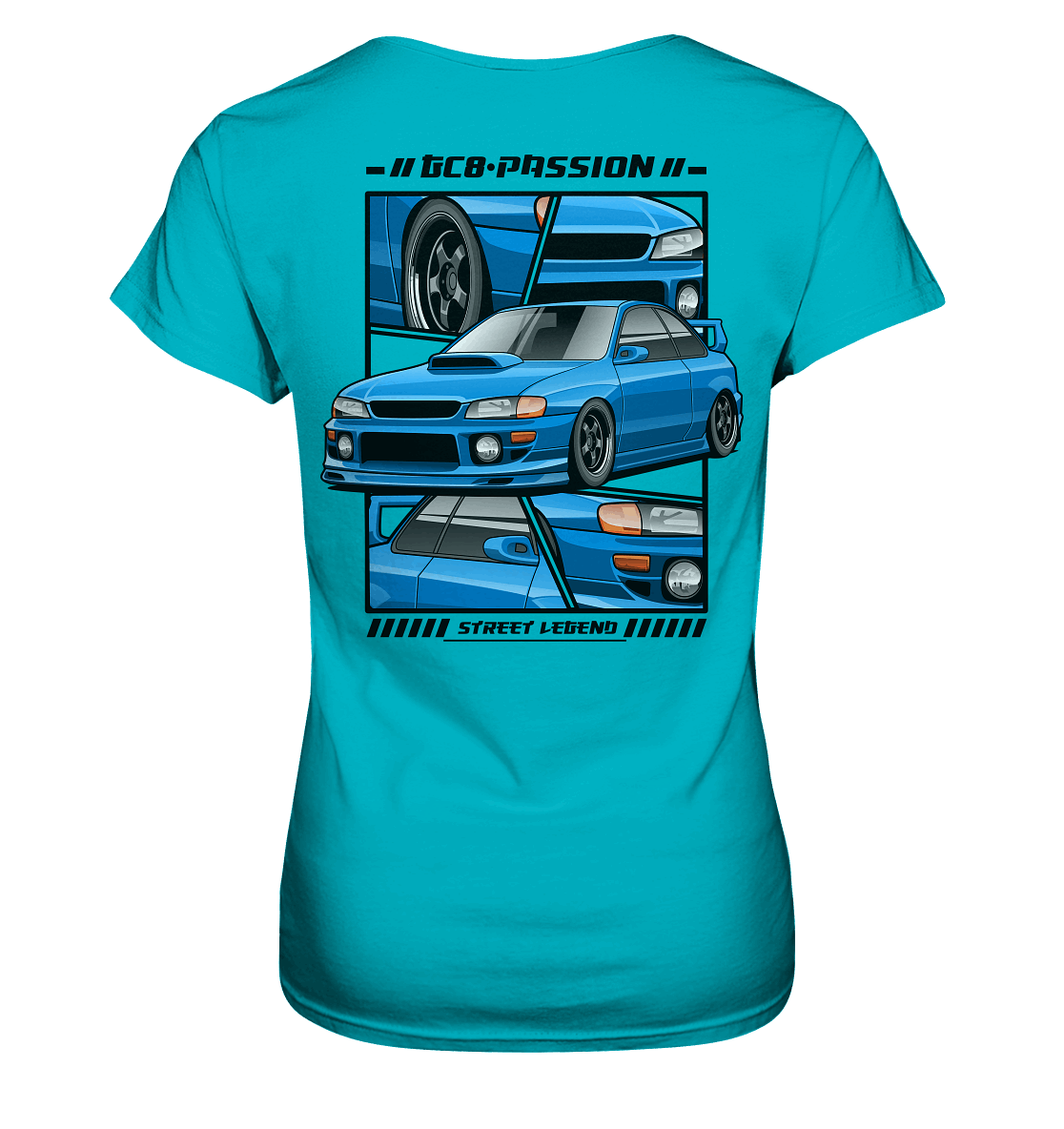 GC8 Passion Collage - Ladies Premium Shirt