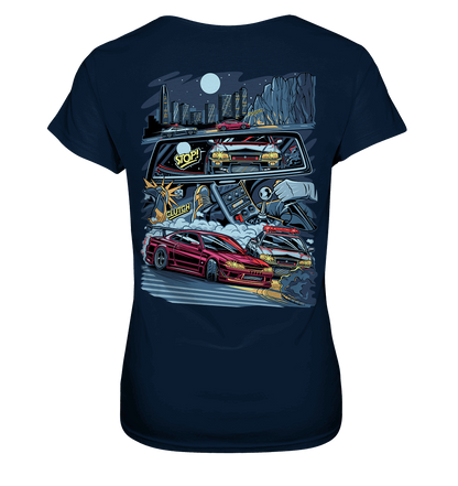 JDM4-Life Comic Pursuit - Ladies Premium Shirt