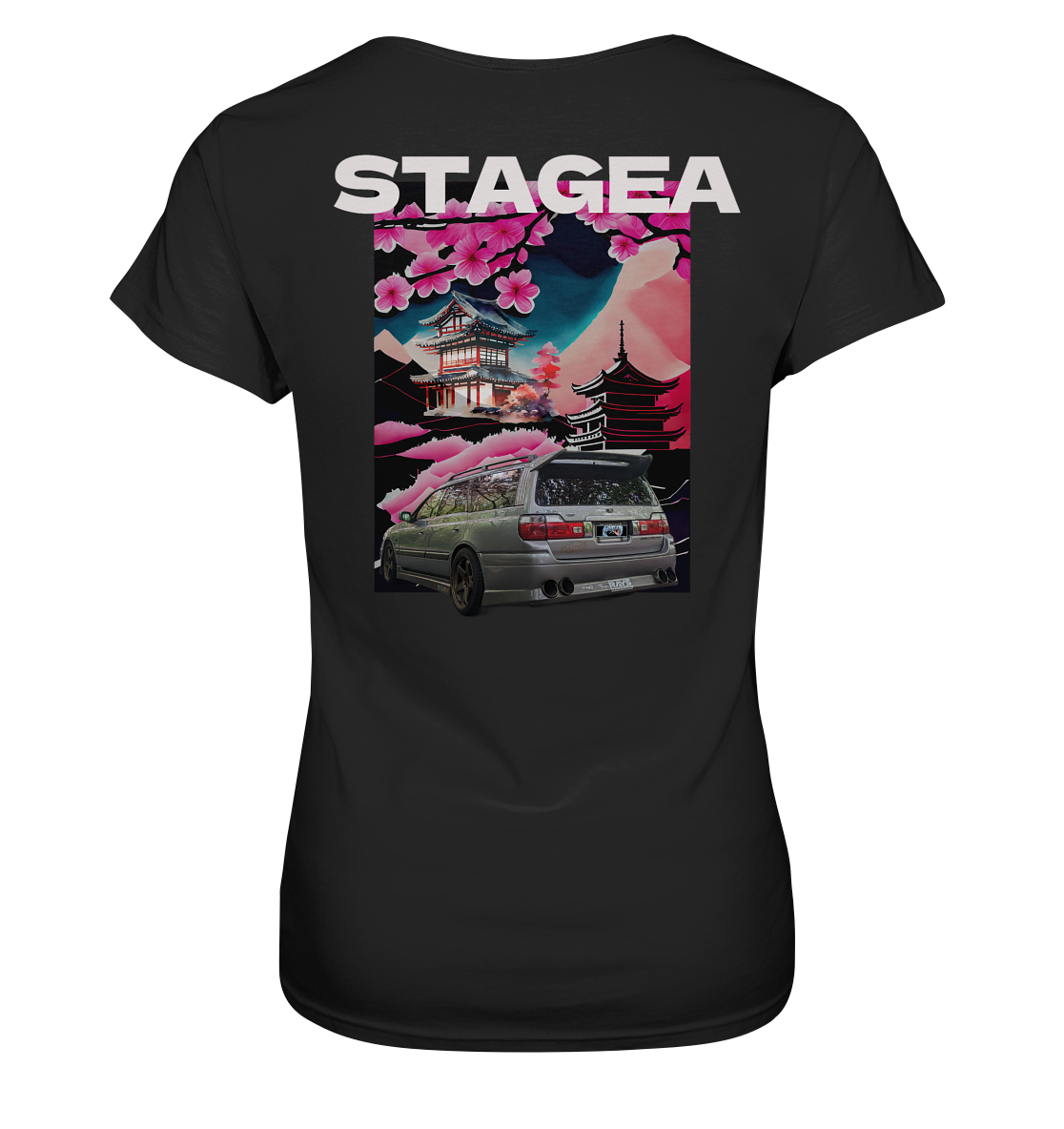 STAGEA Kirschblüte  - Ladies Premium Shirt