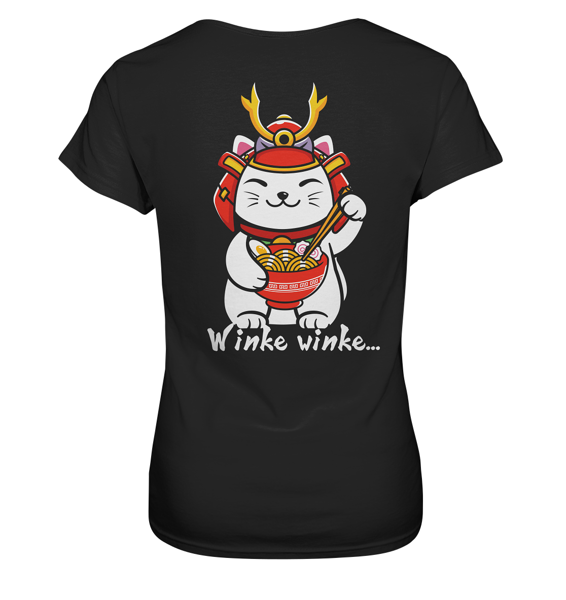Winke Winke Katze.... - Ladies Premium Shirt