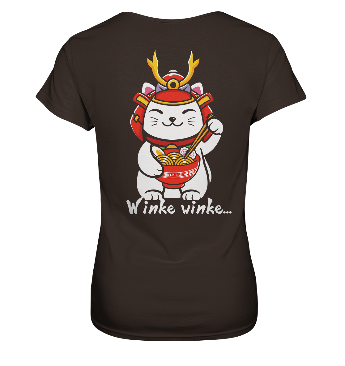 Winke Winke Katze.... - Ladies Premium Shirt