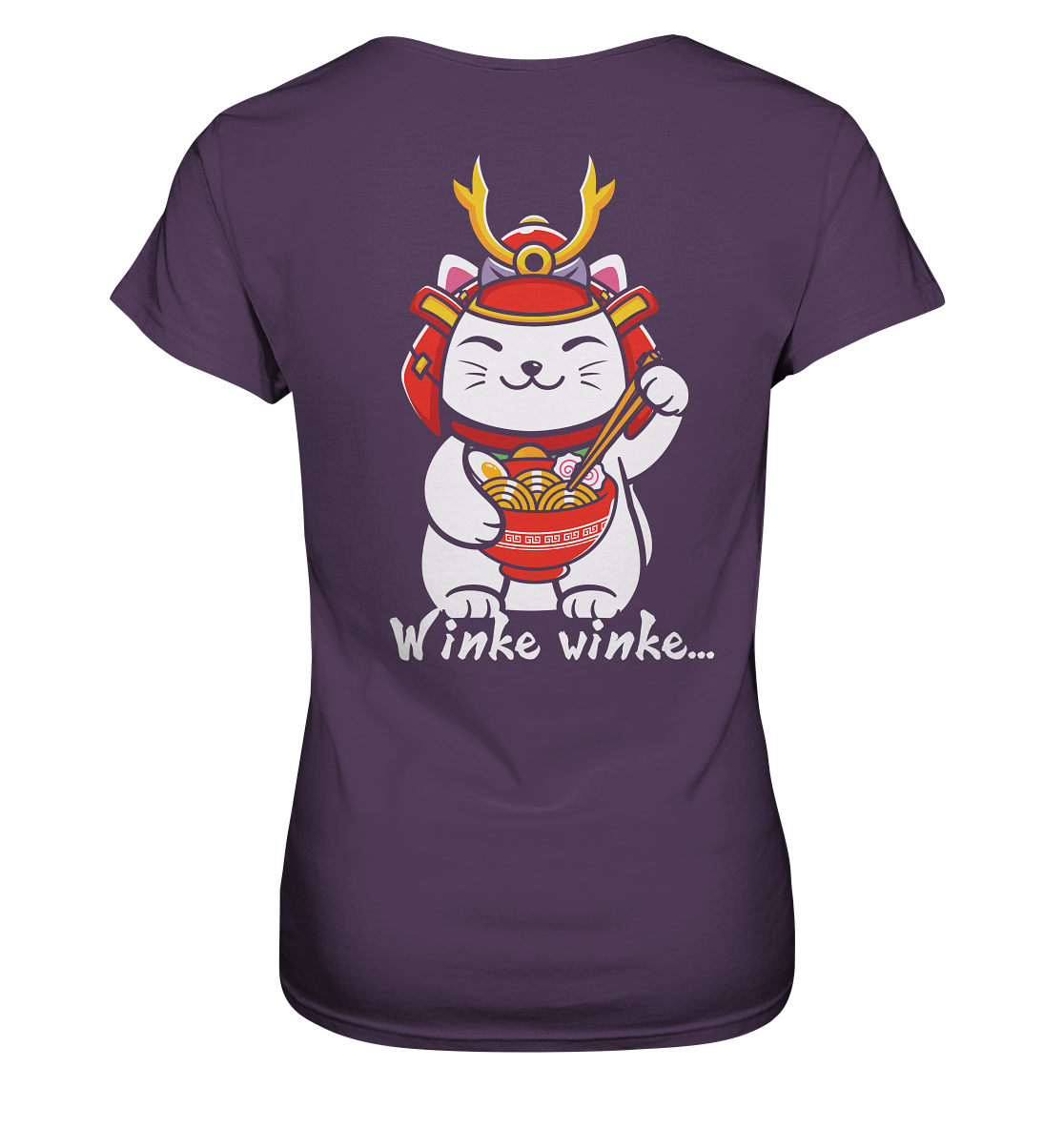 Winke Winke Katze.... - Ladies Premium Shirt