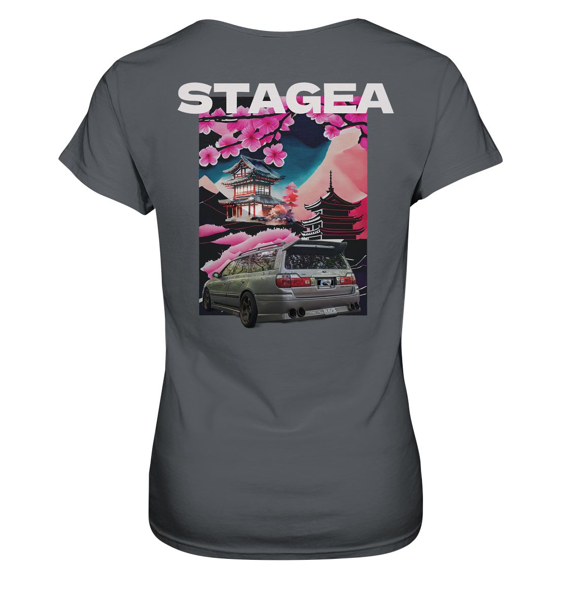 STAGEA Kirschblüte  - Ladies Premium Shirt