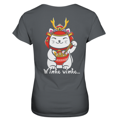 Winke Winke Katze.... - Ladies Premium Shirt