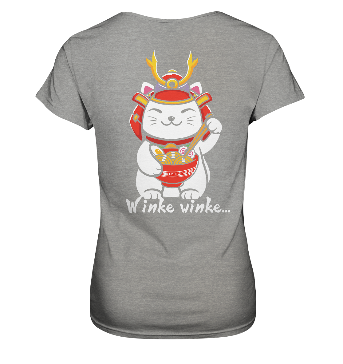 Winke Winke Katze.... - Ladies Premium Shirt