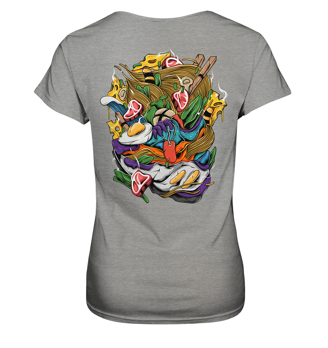 Japanese Food Ramen  - Ladies Premium Shirt