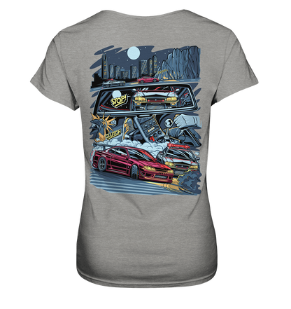 JDM4-Life Comic Pursuit - Ladies Premium Shirt