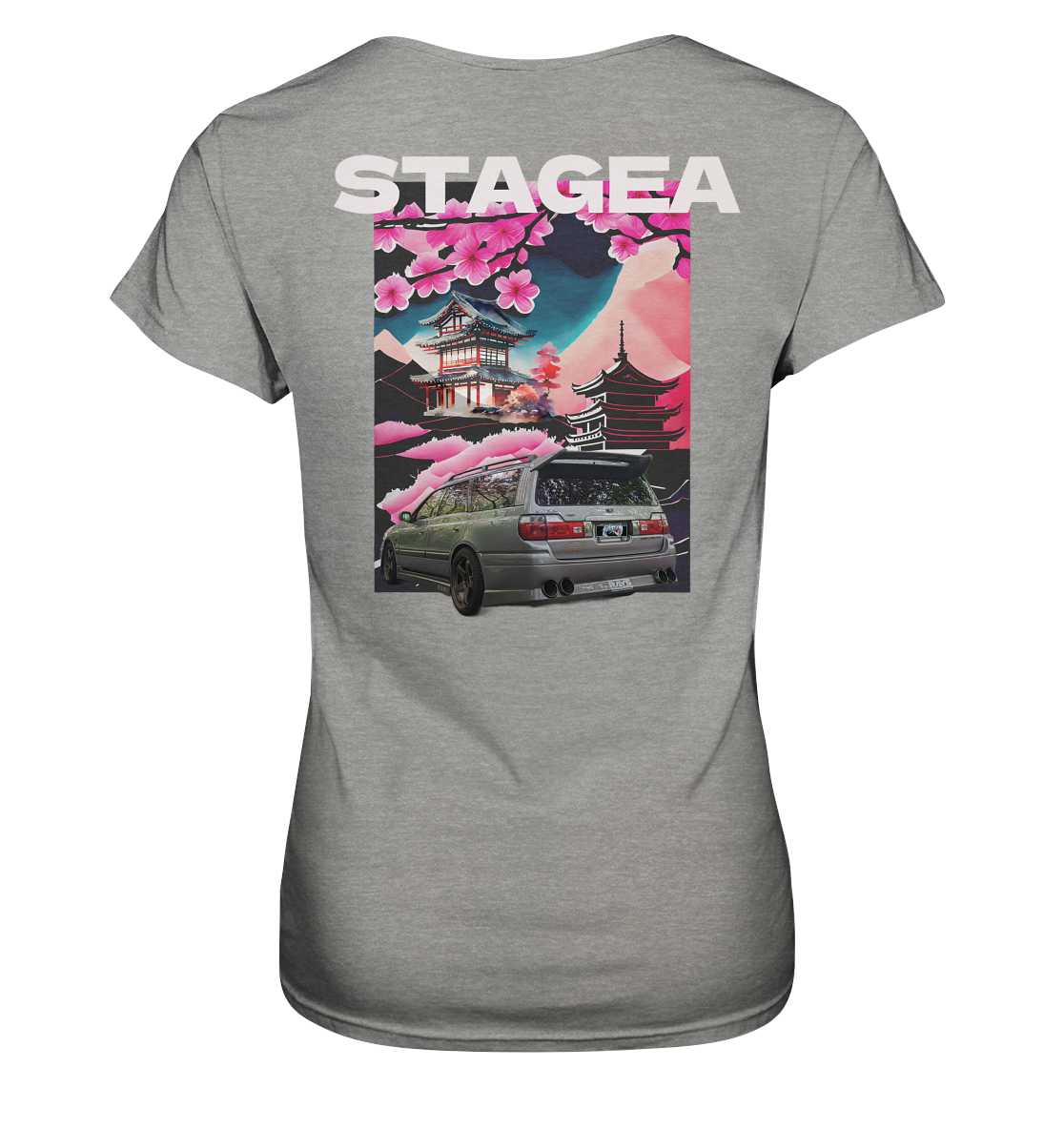 STAGEA Kirschblüte  - Ladies Premium Shirt