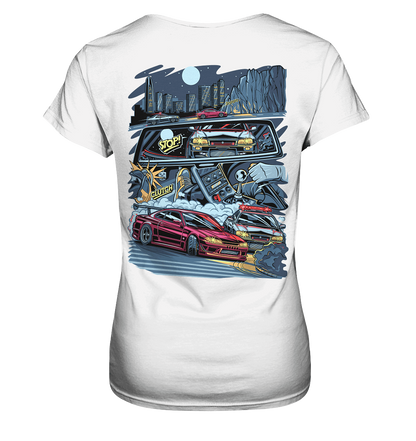 JDM4-Life Comic Pursuit - Ladies Premium Shirt