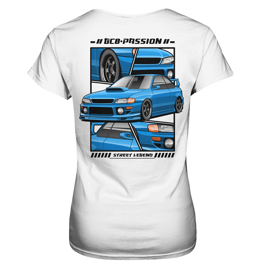 GC8 Passion Collage - Ladies Premium Shirt