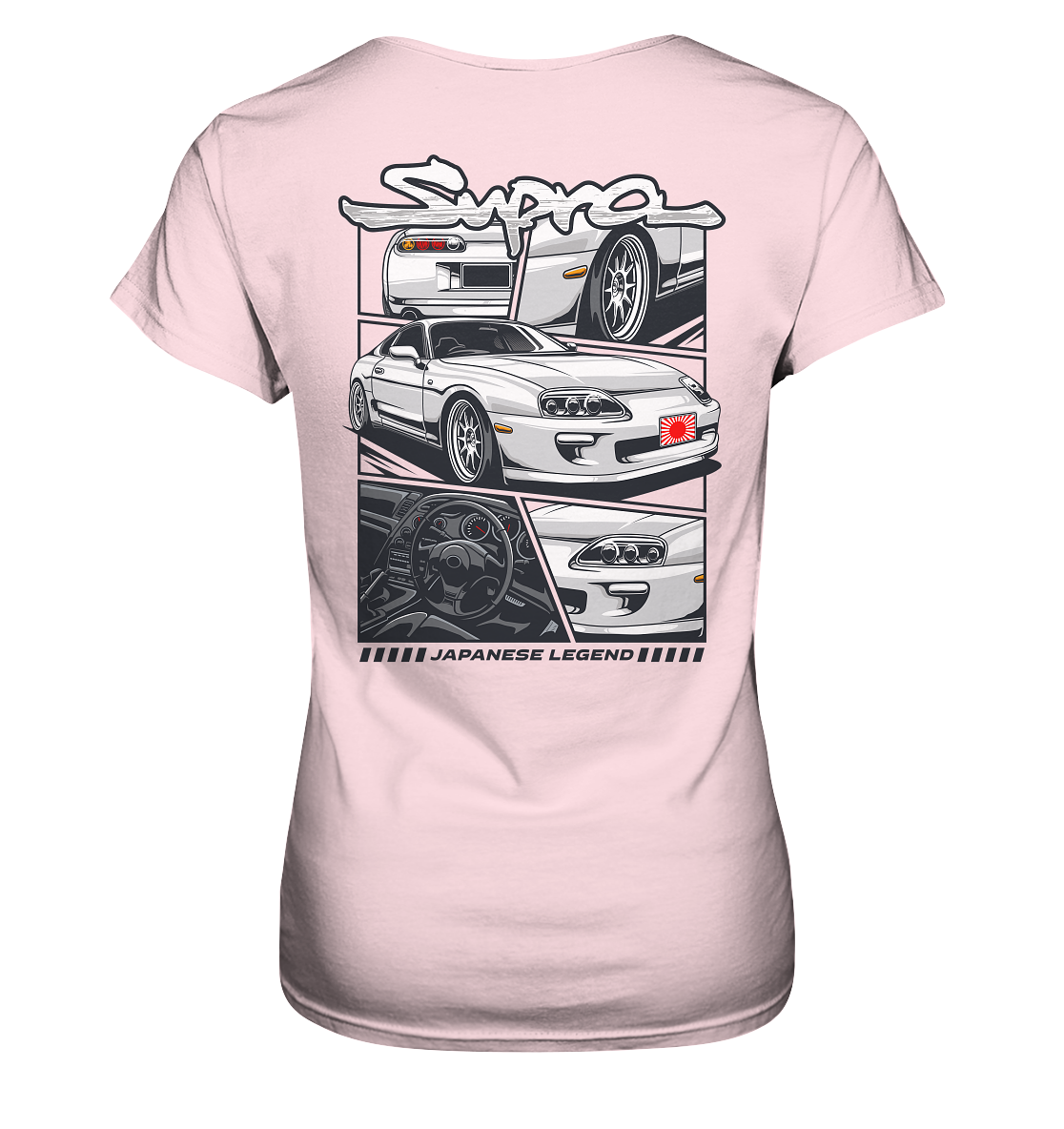 Supra Collage  - Ladies Premium Shirt