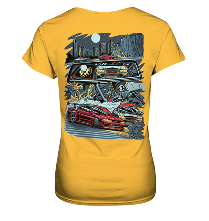 JDM4-Life Comic Pursuit - Ladies Premium Shirt