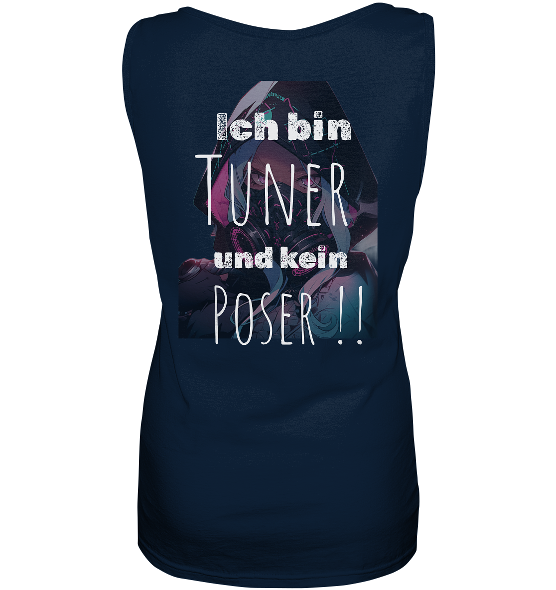 Ich bin Tuner und kein Poser  - Ladies Tank-Top