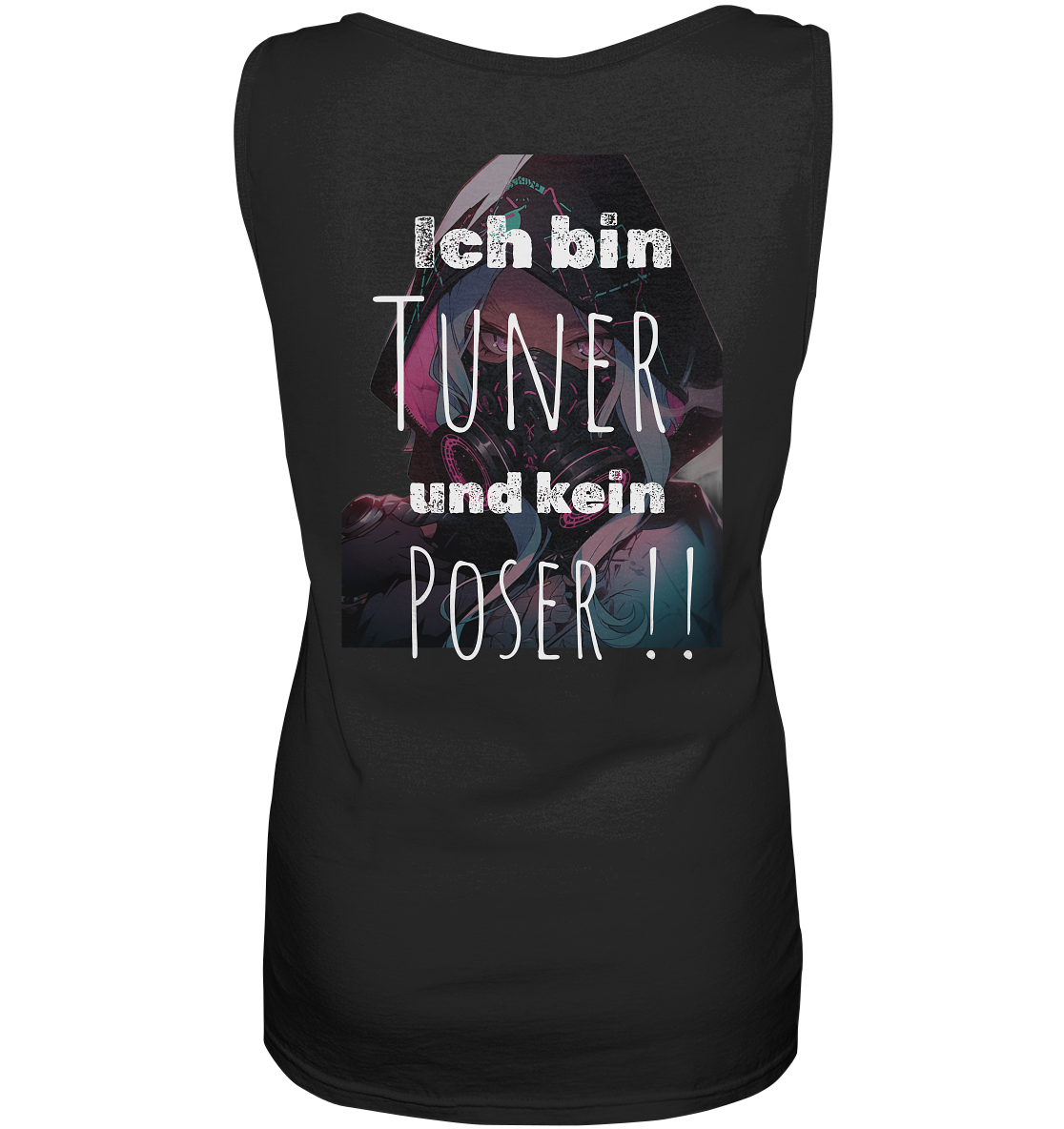 Ich bin Tuner und kein Poser  - Ladies Tank-Top