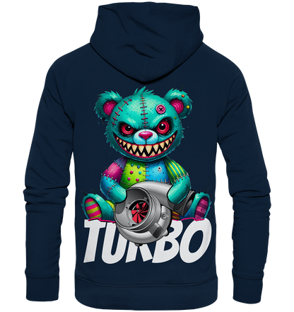 Zombie Turbo Teddy - Organic Fashion Hoodie