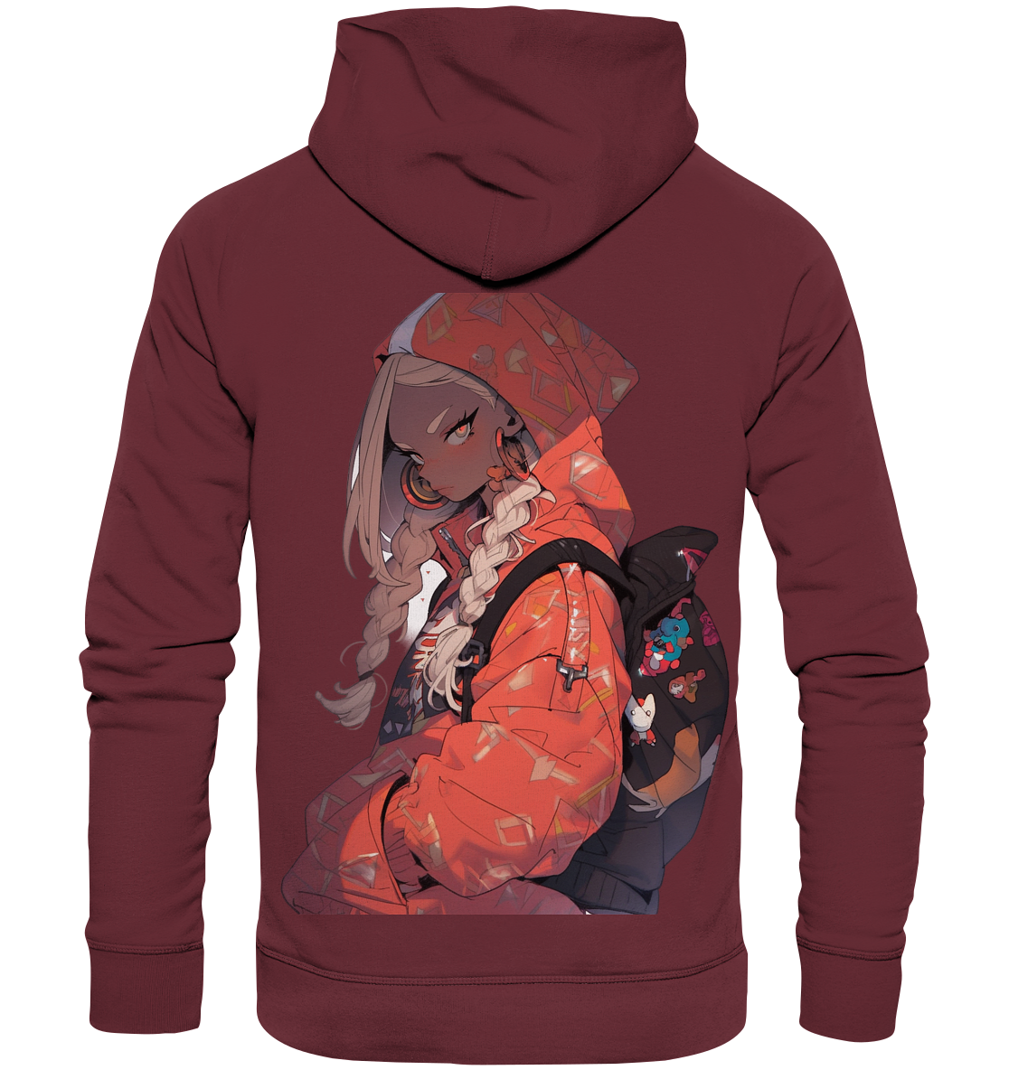 Anime Streetwear Organic Fashion Hoodie