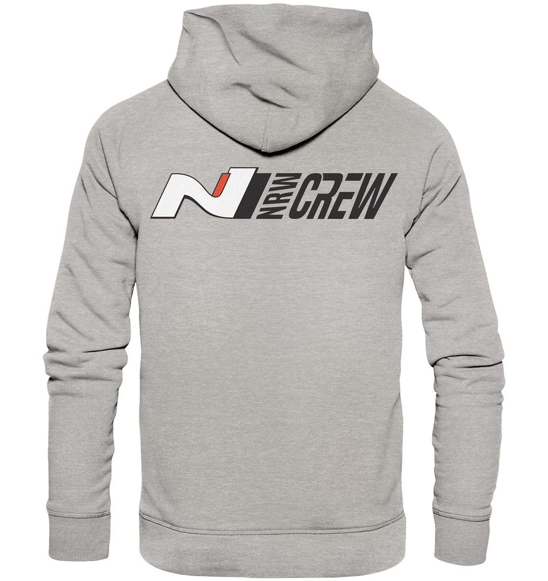 #N_NRW_CREW mit Name beidseitig  - Organic Fashion Hoodie