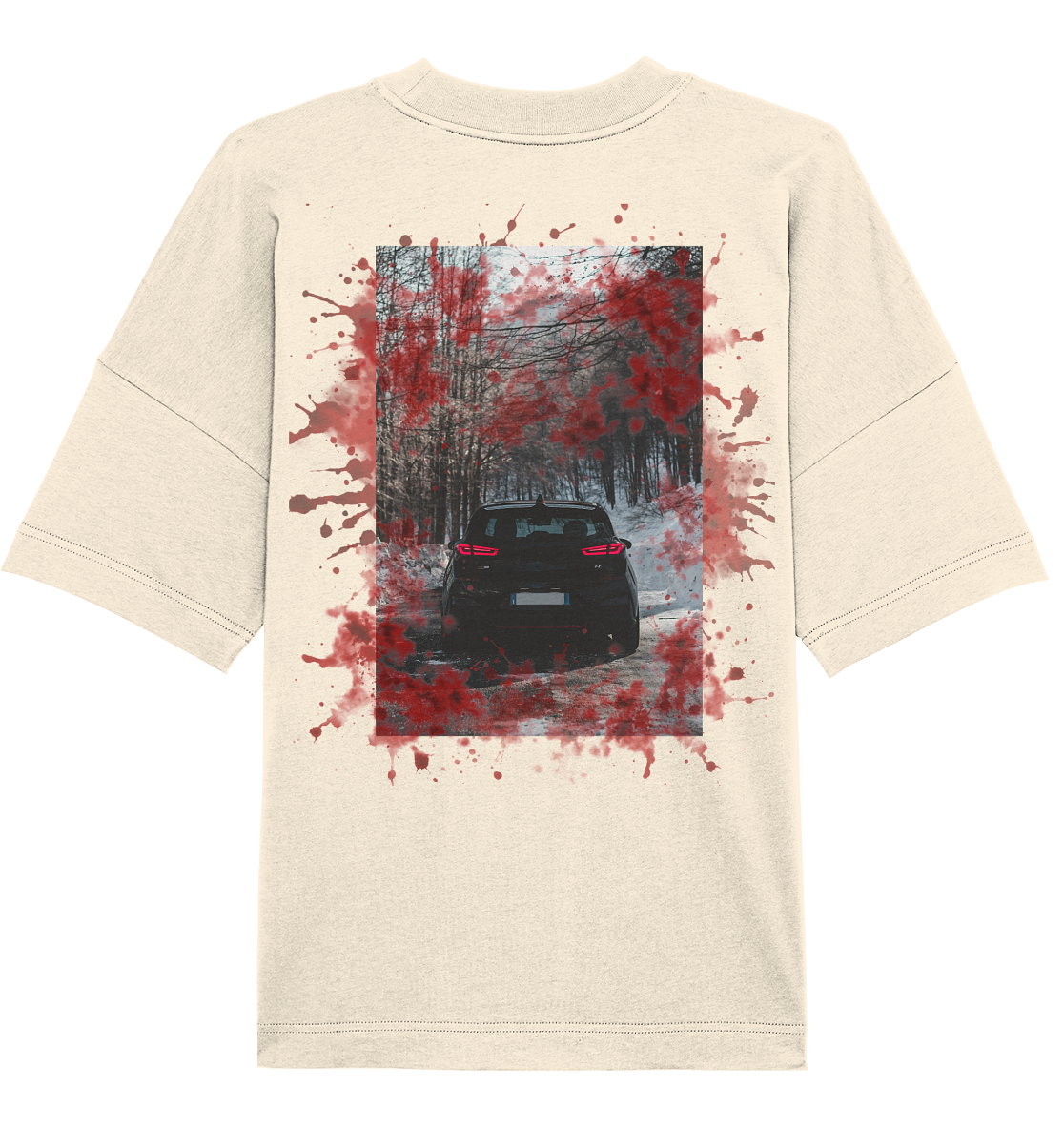 I30n BLOOD - Organic Oversize Shirt