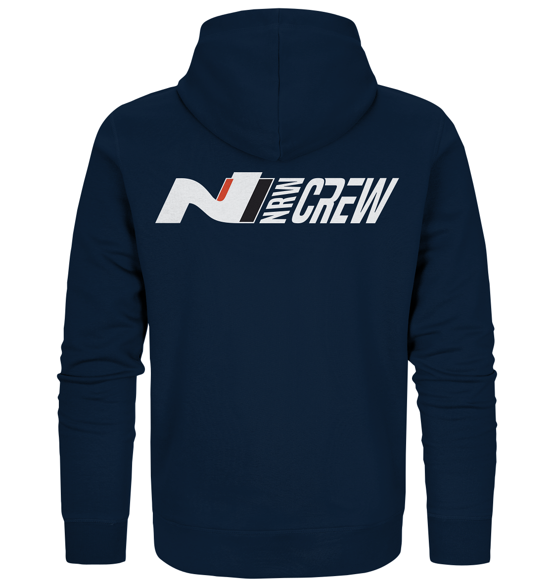 #N_NRW_CREW mit Name beidseitig  - Organic Zipper