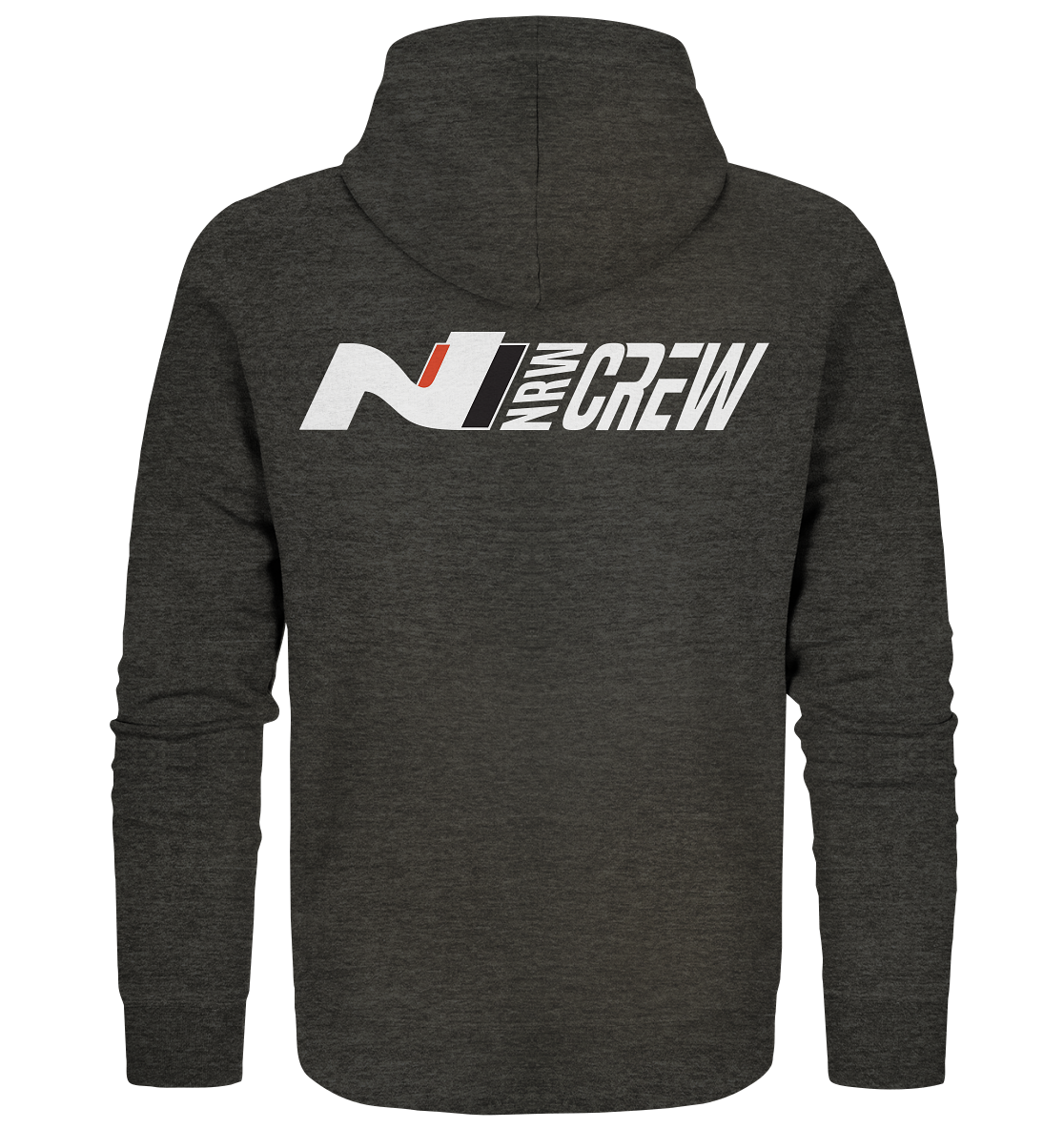 #N_NRW_CREW mit Name beidseitig  - Organic Zipper