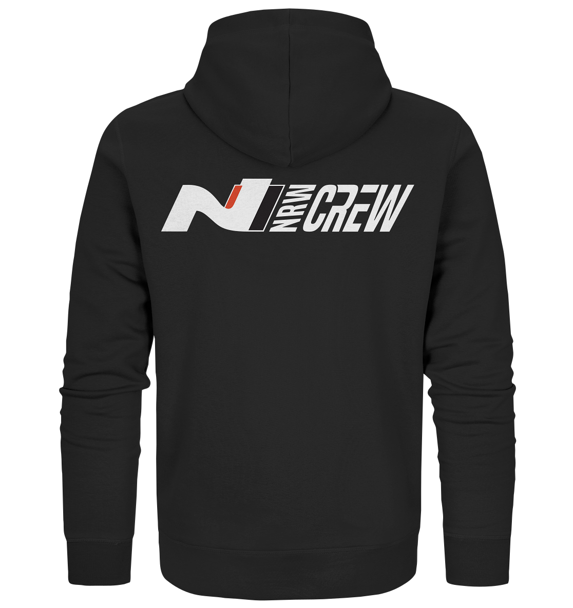 #N_NRW_CREW mit Name beidseitig  - Organic Zipper