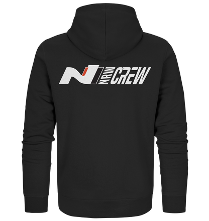 #N_NRW_CREW mit Name beidseitig  - Organic Zipper