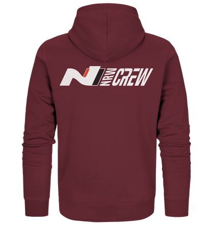 #N_NRW_CREW mit Name beidseitig  - Organic Zipper