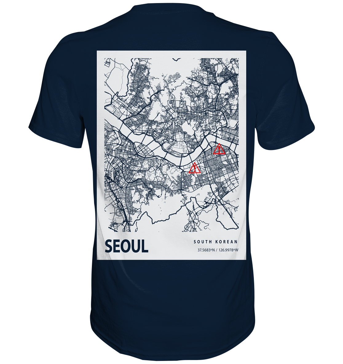 SEOUL Standorte  - Premium Shirt