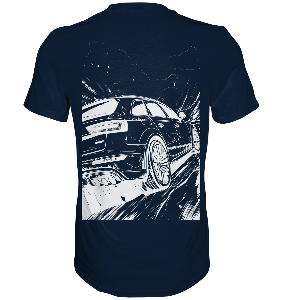 RS4 RS6 Back - Premium Shirt