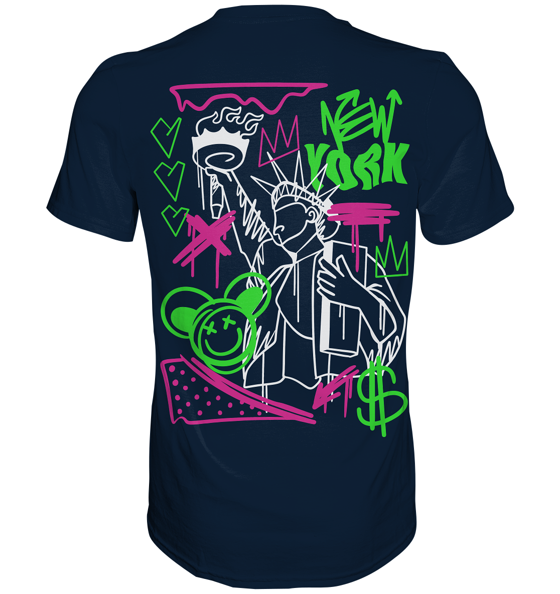 New York Graffiti Street - Premium Shirt