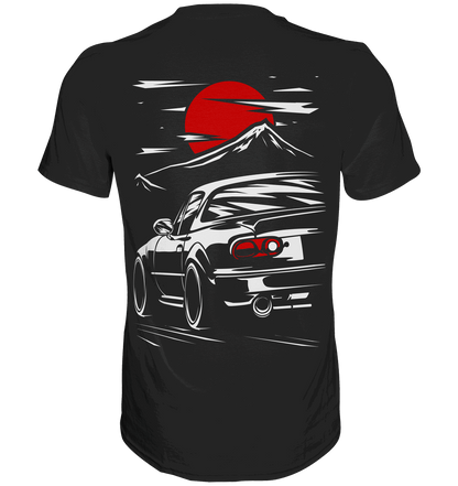 MX-5 Sunset Sketch - Premium Shirt