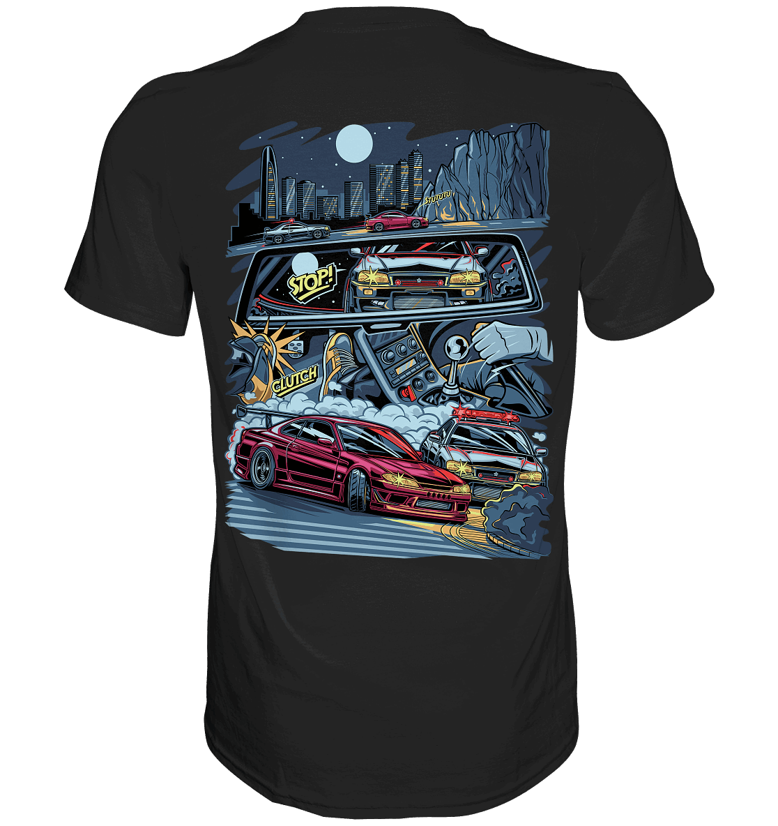 JDM4-Life Comic Pursuit - Premium Shirt