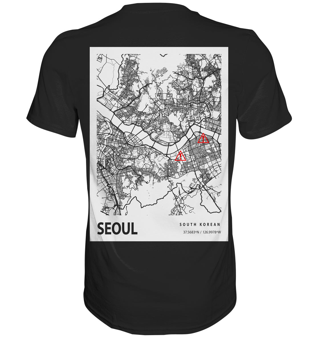 SEOUL Standorte  - Premium Shirt