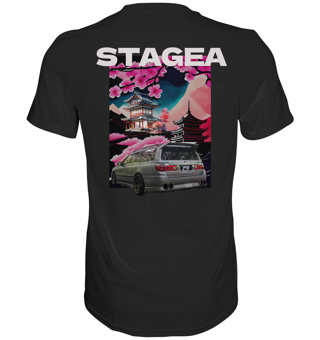 STAGEA Kirschblüte  - Premium Shirt