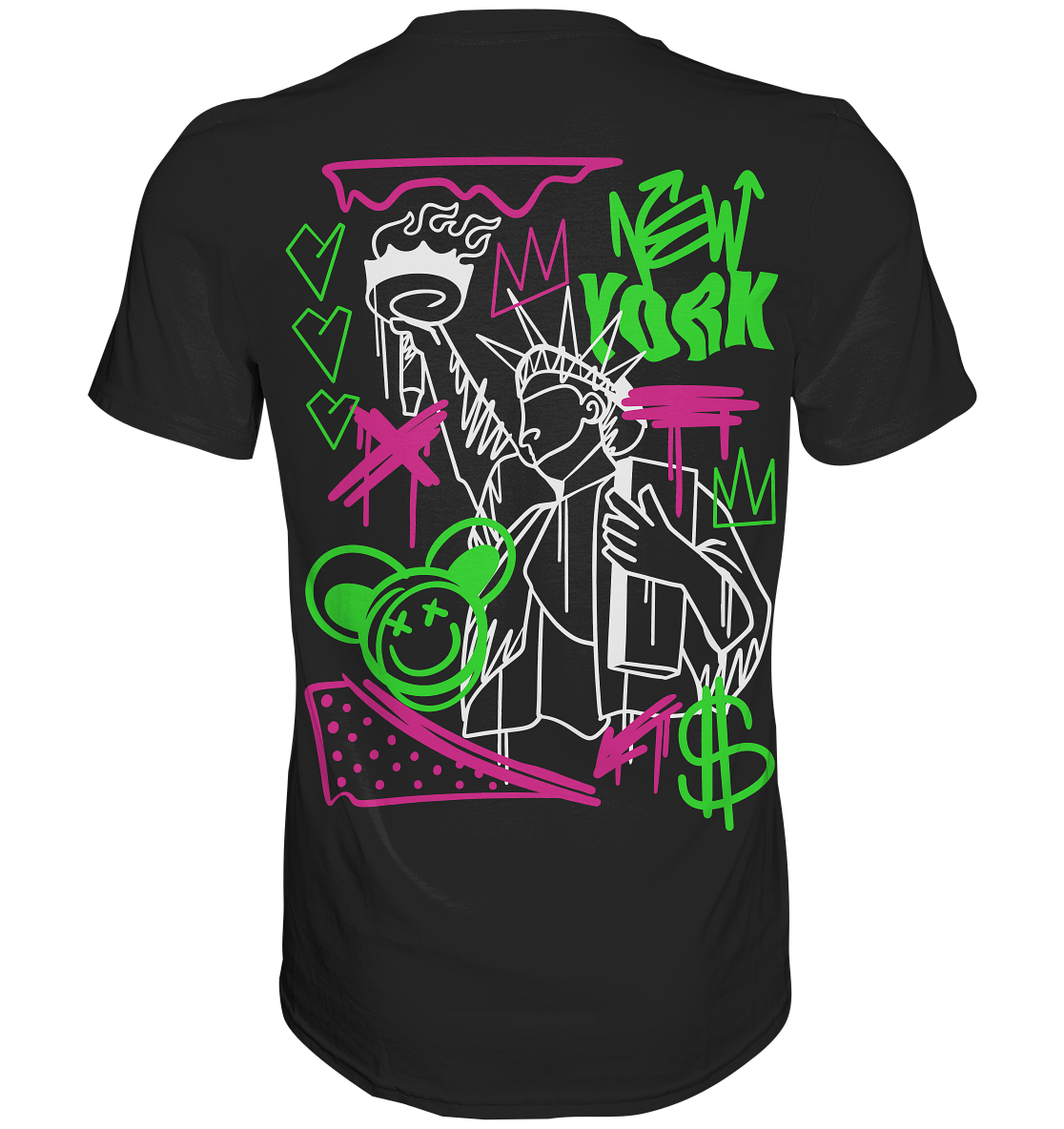 New York Graffiti Street - Premium Shirt