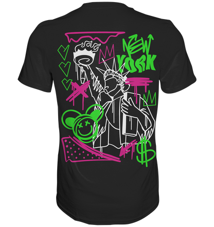 New York Graffiti Street - Premium Shirt