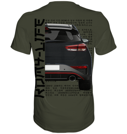 i30n Back Black - Premium Shirt