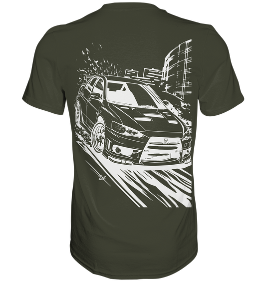 Lancer Zeichnung Street  - Premium Shirt