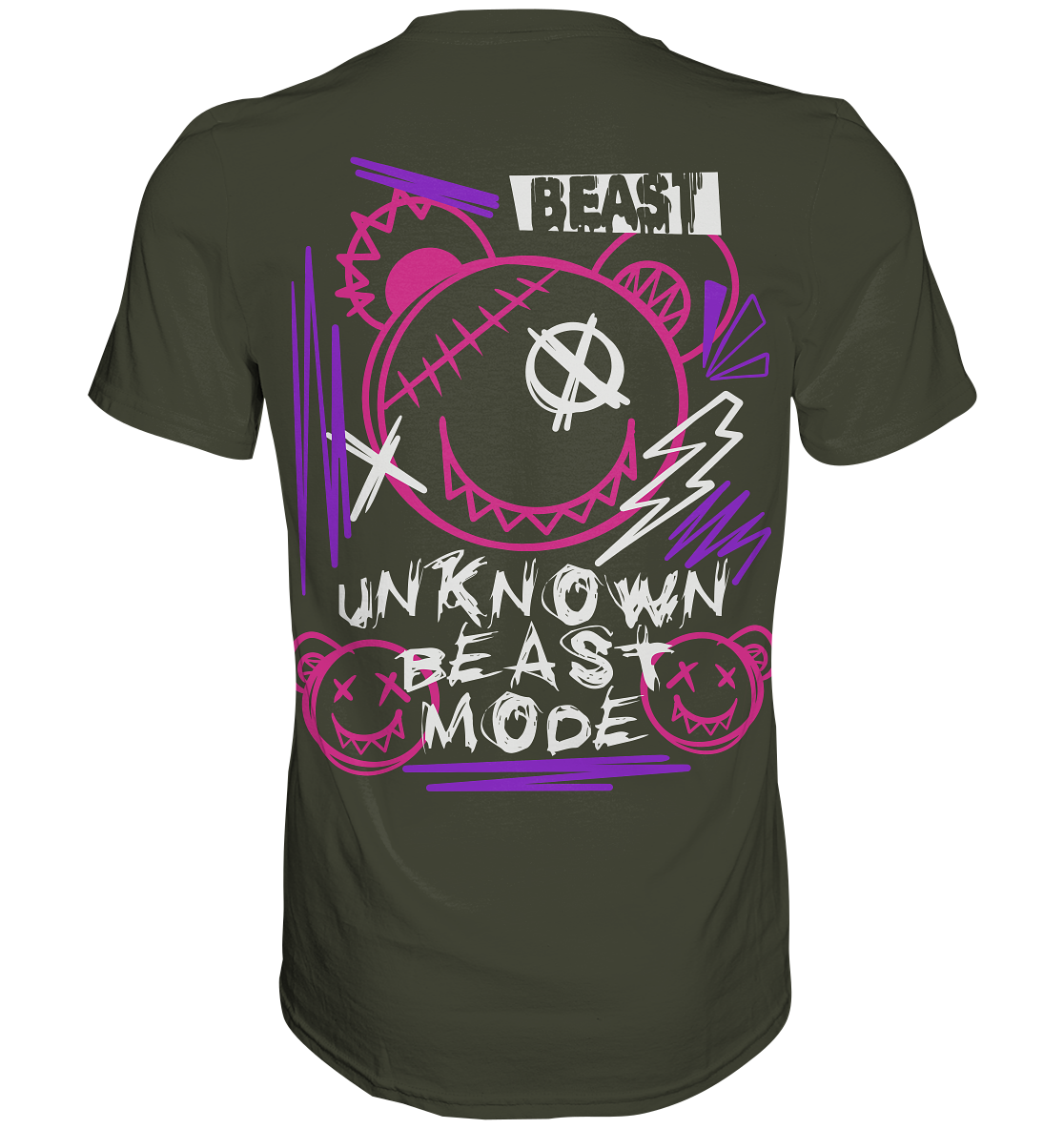 Beast Mode Graffiti - Premium Shirt