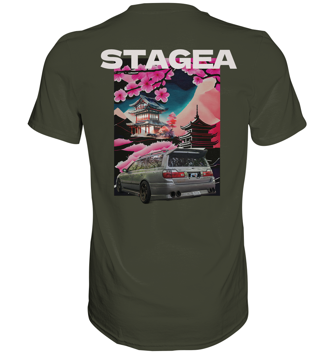 STAGEA Kirschblüte  - Premium Shirt