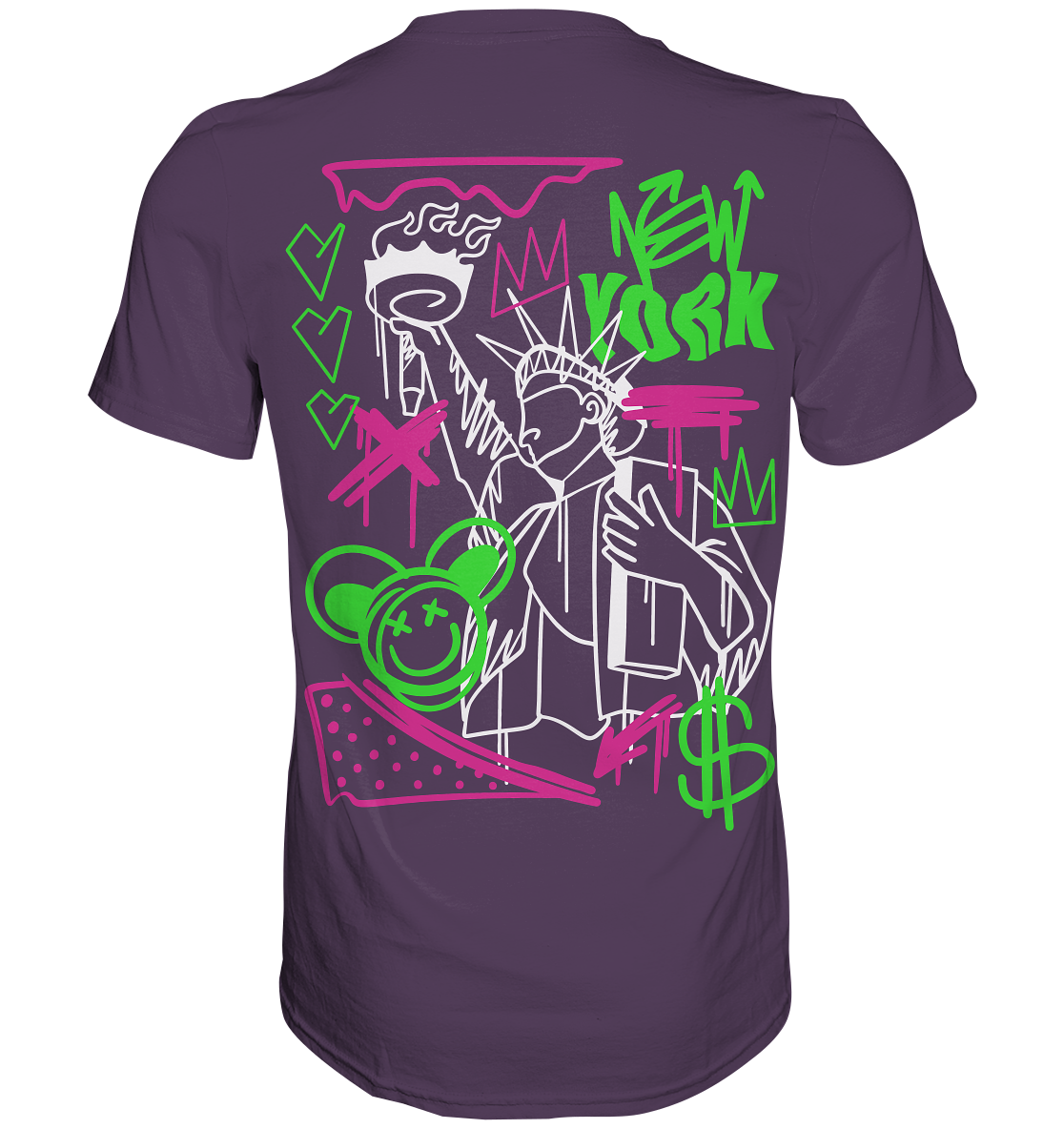 New York Graffiti Street - Premium Shirt