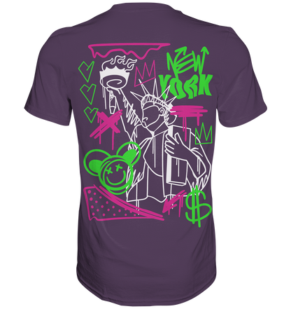 New York Graffiti Street - Premium Shirt