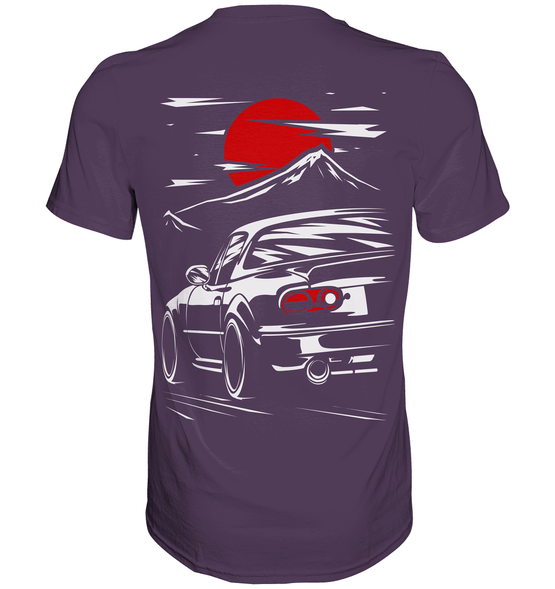 MX-5 Sunset Sketch - Premium Shirt