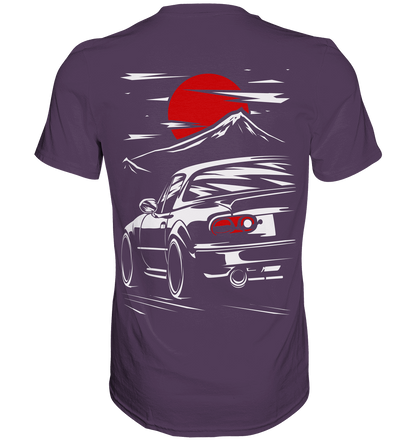 MX-5 Sunset Sketch - Premium Shirt