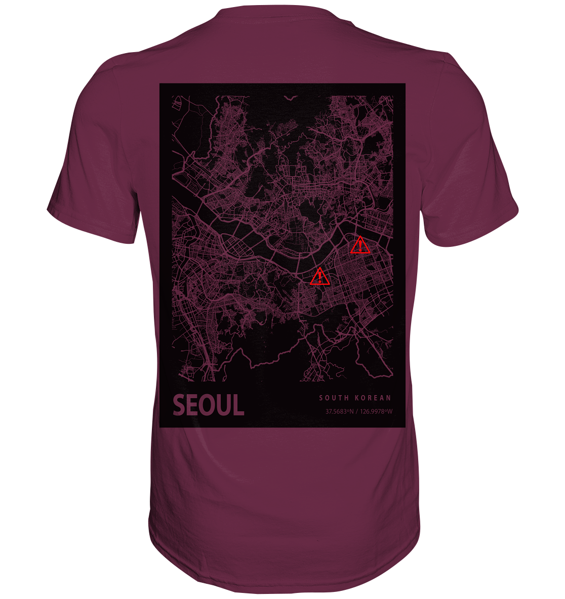 SEOUL Standorte  - Premium Shirt