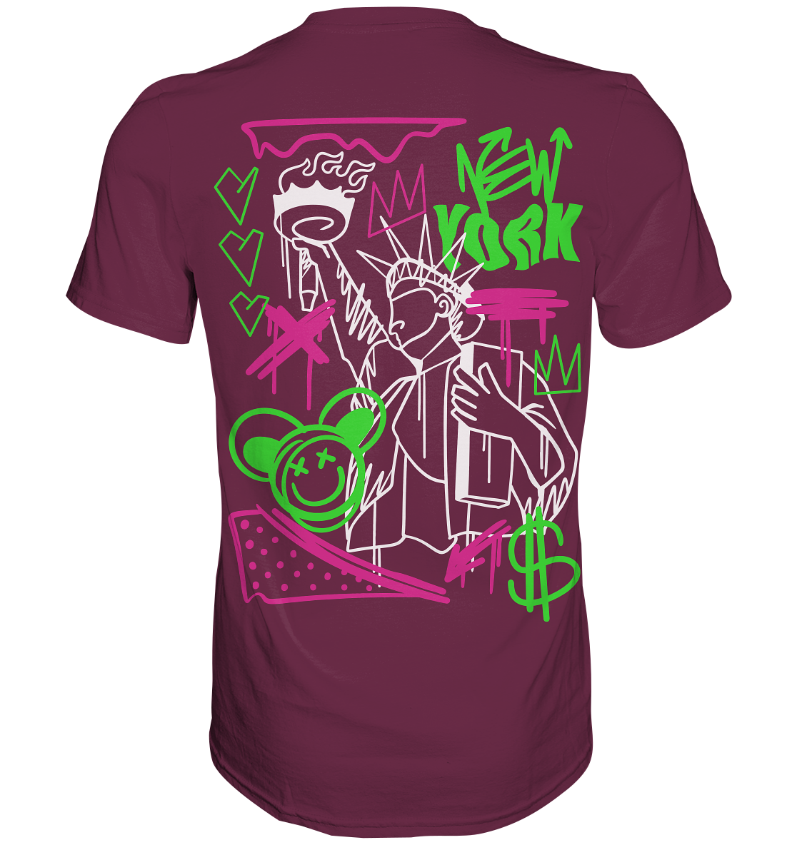 New York Graffiti Street - Premium Shirt