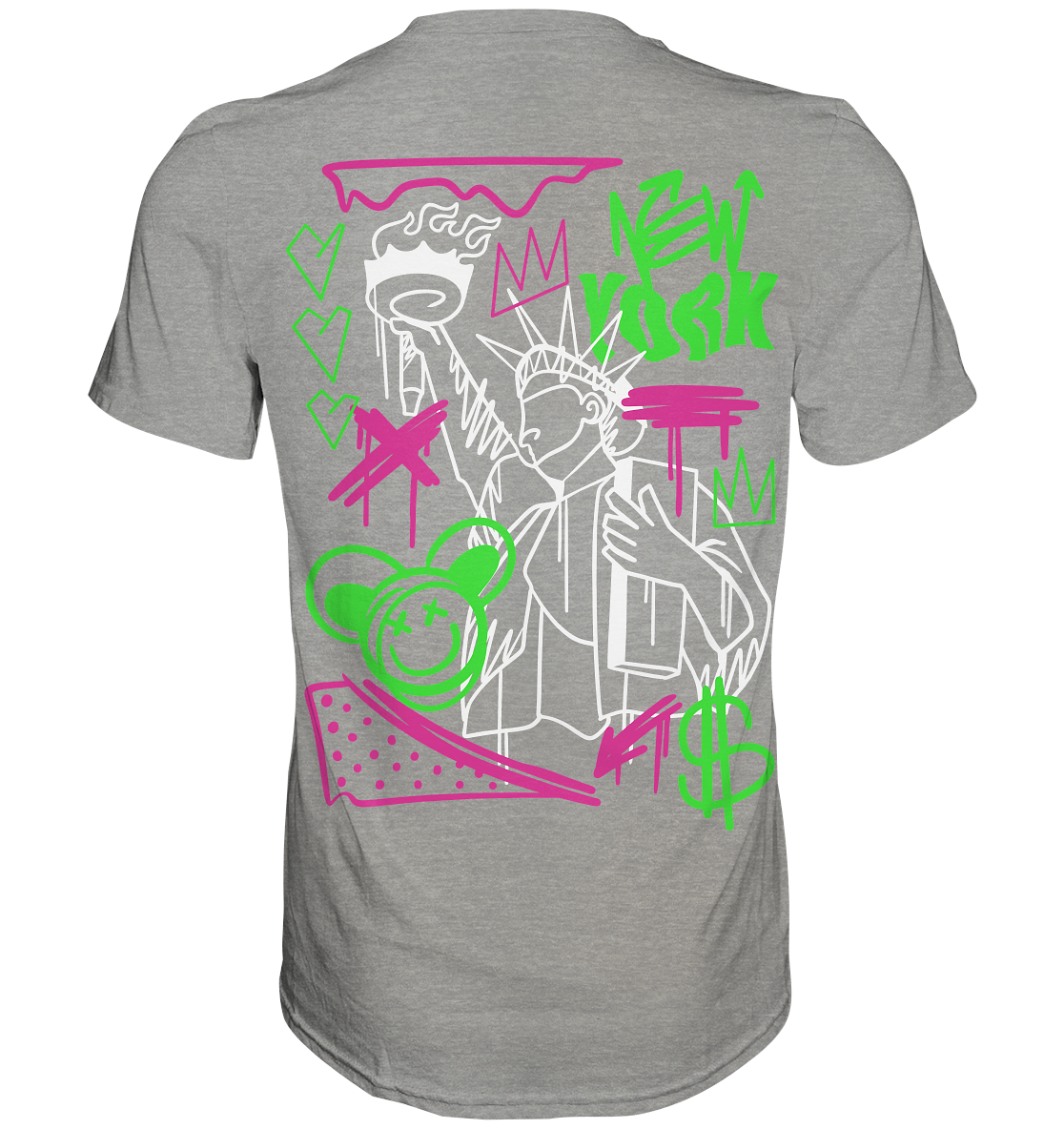 New York Graffiti Street - Premium Shirt