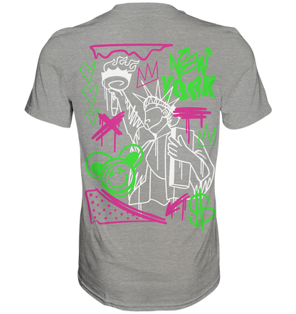 New York Graffiti Street - Premium Shirt