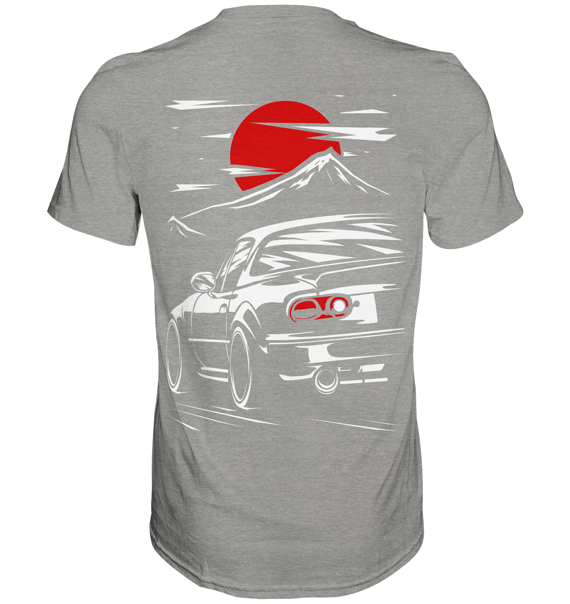 MX-5 Sunset Sketch - Premium Shirt